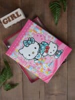 آلبوم عکس نوزادی دخترانه با طرح جلد Hello Kitty